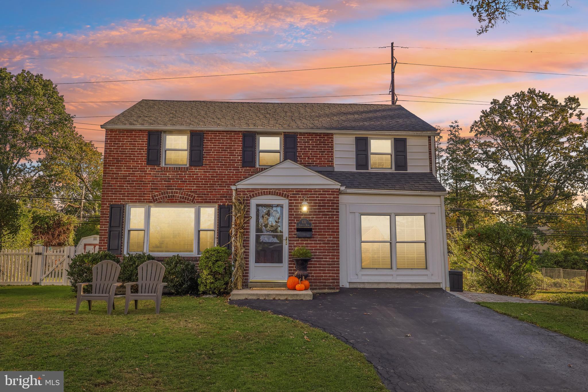 131 Fairfax Road Bryn Mawr, PA 19010 - Photo 29 of 29 a front view of a house with a yard