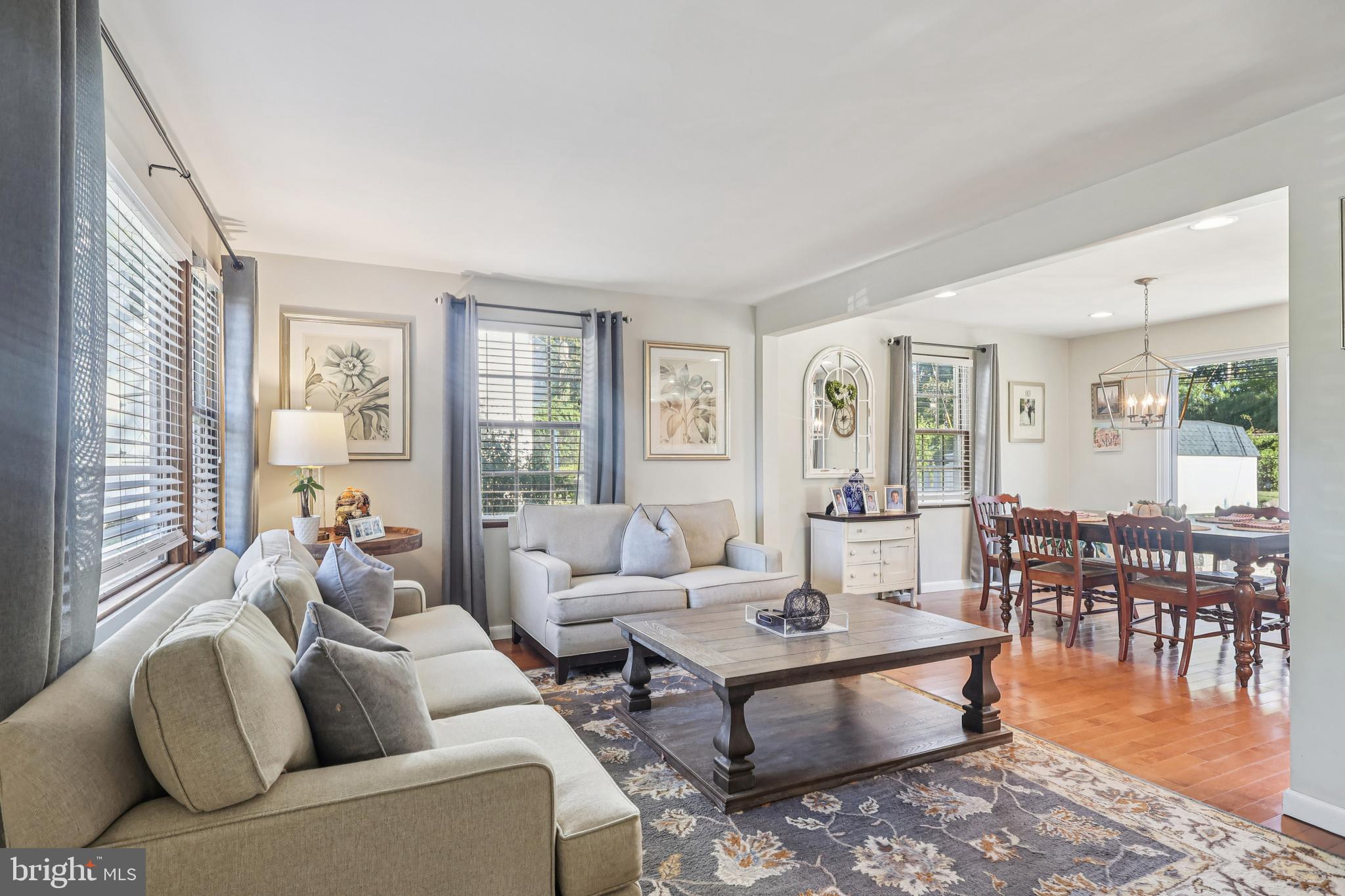 131 Fairfax Road Bryn Mawr, PA 19010 - Photo 3 of 29 a living room with furniture wooden floor and a table