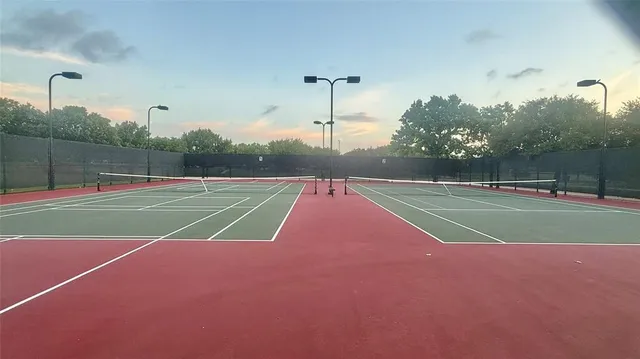 a view of a tennis court