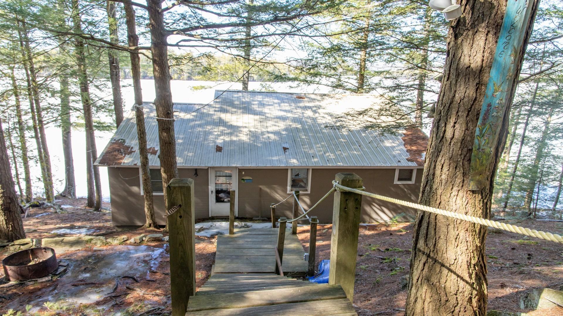81 Brown Road Liberty, ME 04949 - Photo 3 of 22 Back of camp