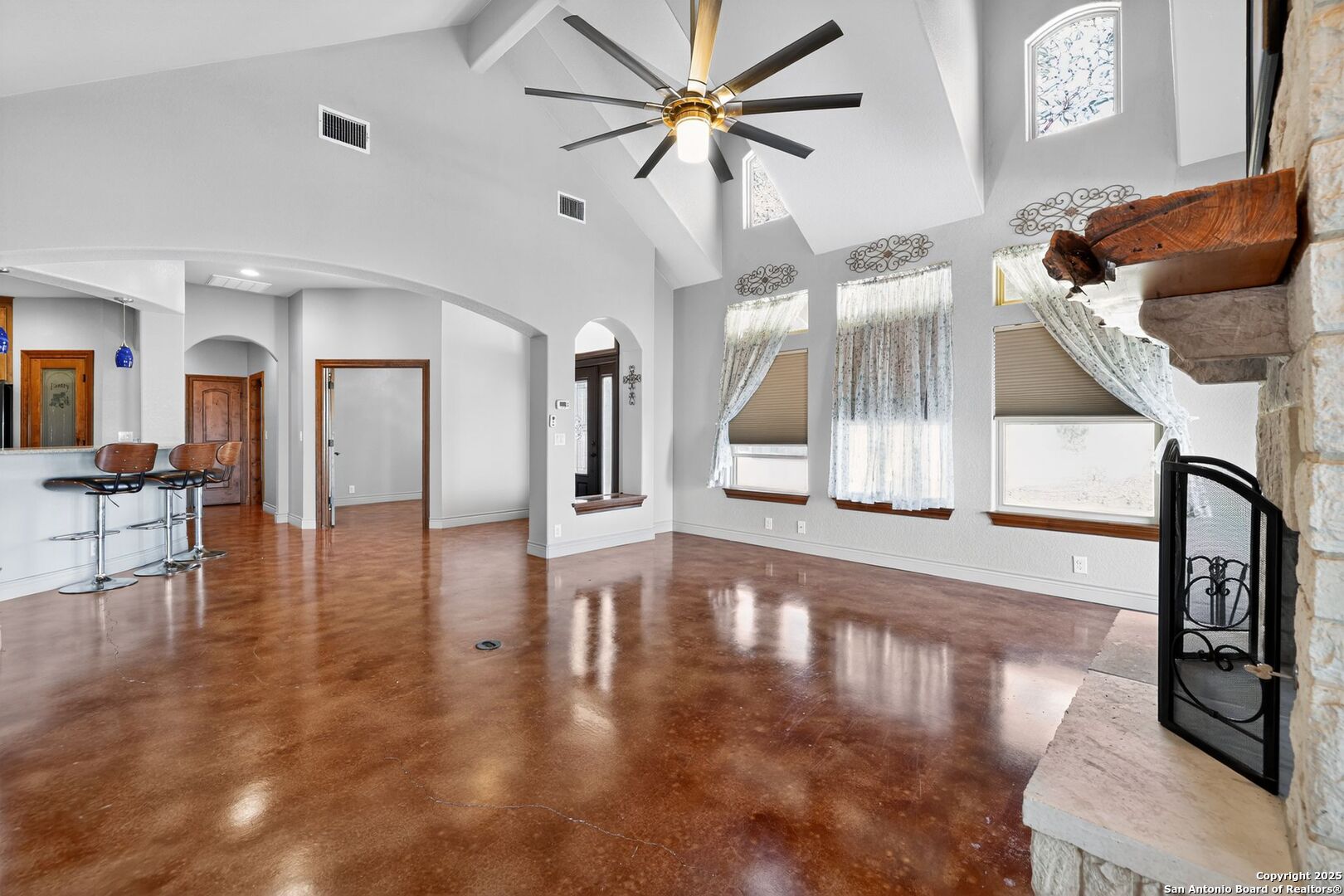 101 Lucky Bandera, TX 78003 - Photo 11 of 42 a view of an entryway with wooden floor