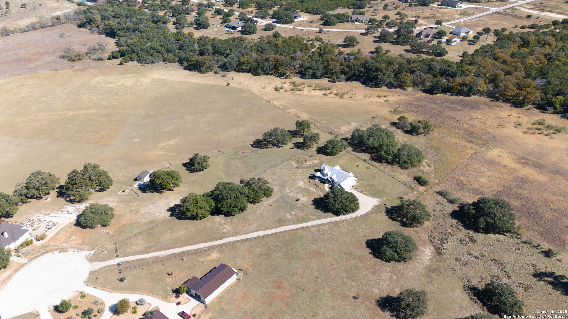 101 Lucky Bandera, TX 78003 - Photo 37 of 42 a view of a backyard of a house