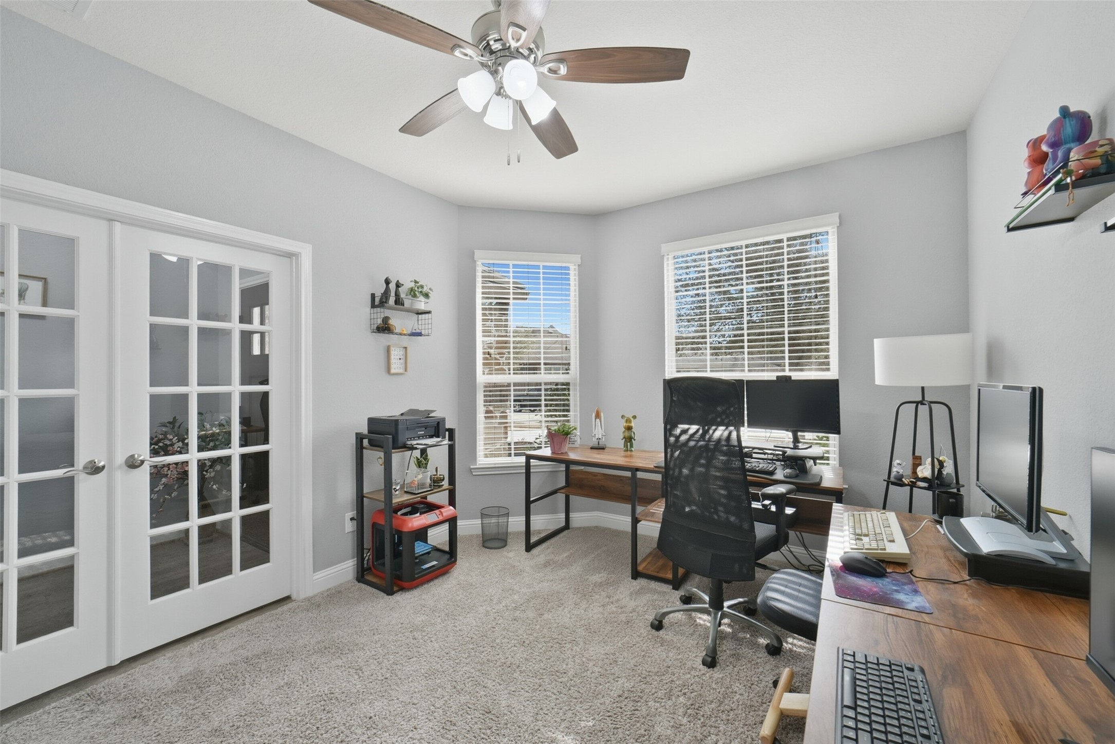 30014 Valley Terrace Drive Fulshear, TX 77406 - Photo 6 of 36 The office/study is located just to the left through the French doors when walking inside from the front entry.