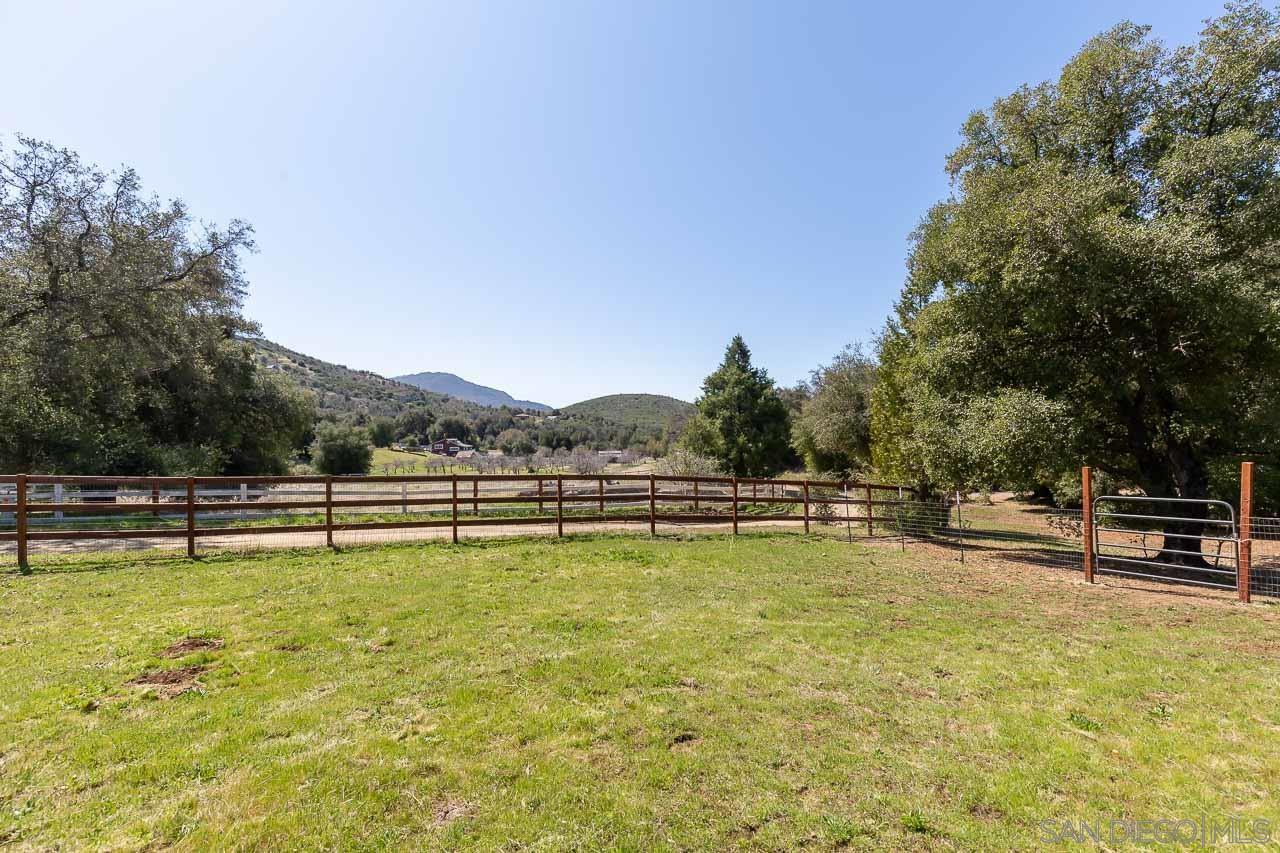 5867 Forest Meadow Road Julian, CA 92036 - Photo 14 of 36 a view of a swimming pool with outdoor seating and a forest