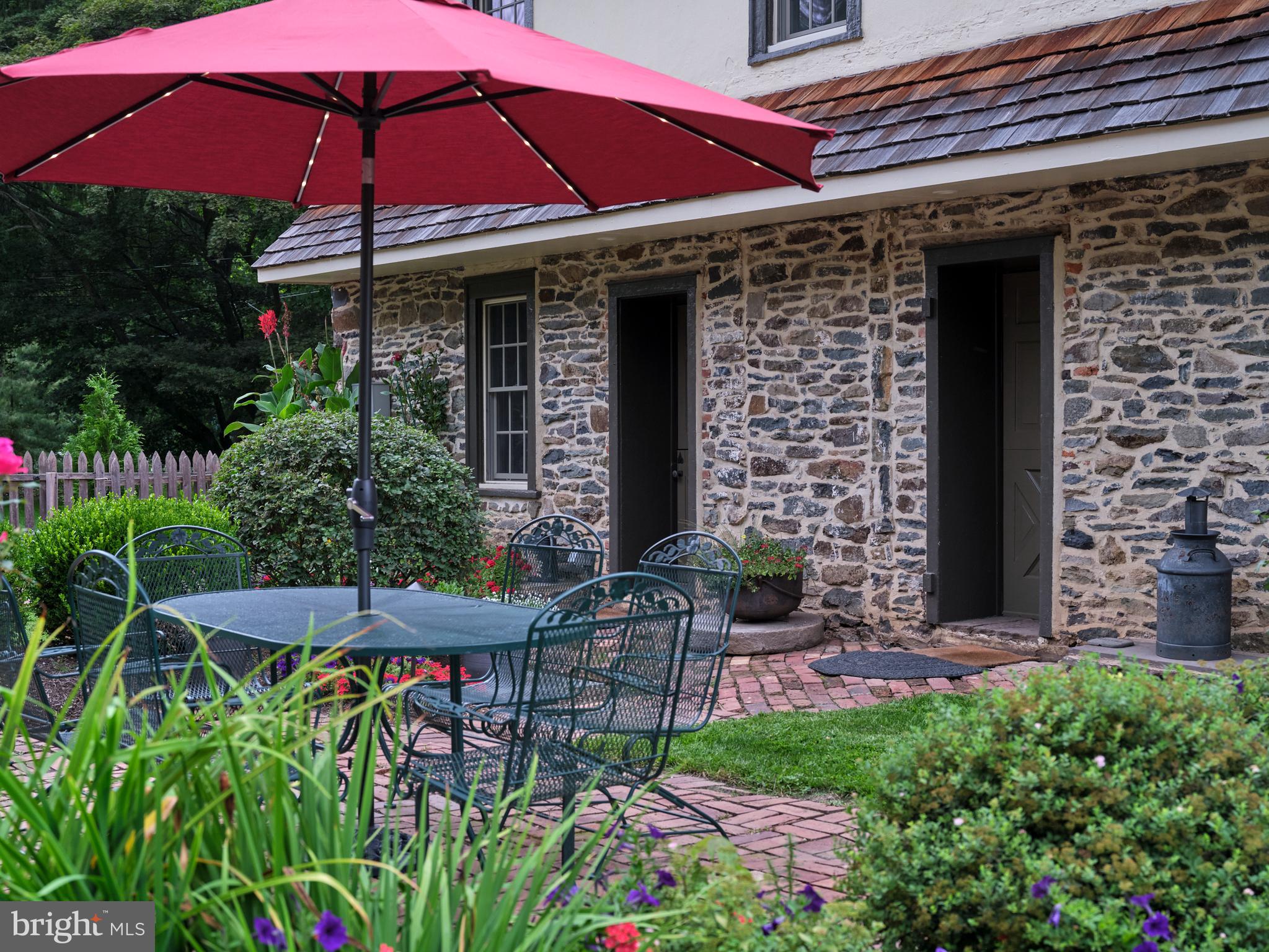 1636 River Road Upper Black Eddy, PA 18972 - Photo 25 of 57 Brick Patio