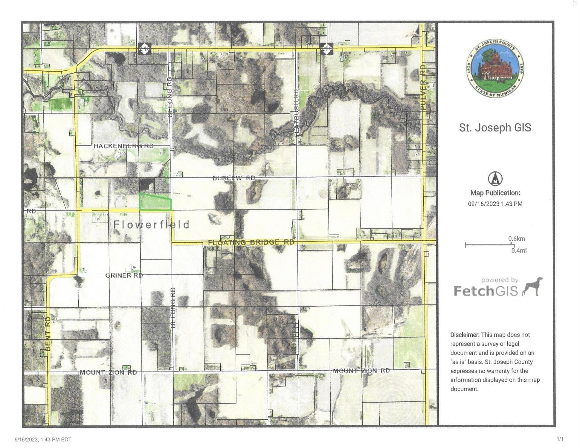 Delong Road Marcellus, MI 49067 - Photo 4 of 6 delong Rd - Fetch Aerial Map 3