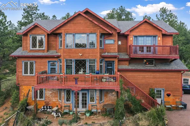 front view of an house with a street