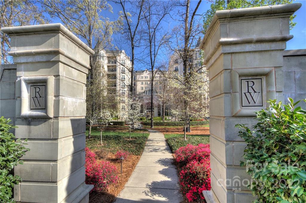 2823 Providence Road, Unit 254 Charlotte, NC 28211 - Photo 27 of 44 a pathway of a house with a yard