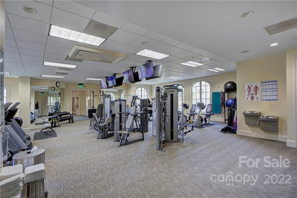 2823 Providence Road, Unit 254 Charlotte, NC 28211 - Photo 42 of 44 a view of a room with gym equipment