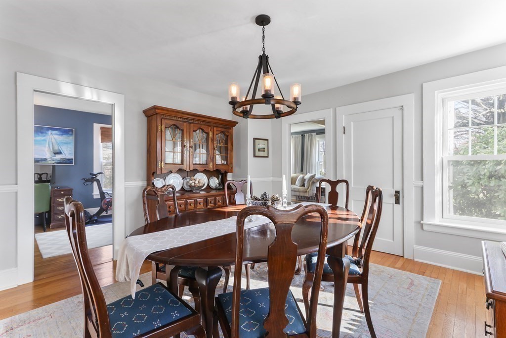 79 Kendall Lane Natick, MA 01760 - Photo 12 of 32 a view of a dining room with furniture window and wooden floor