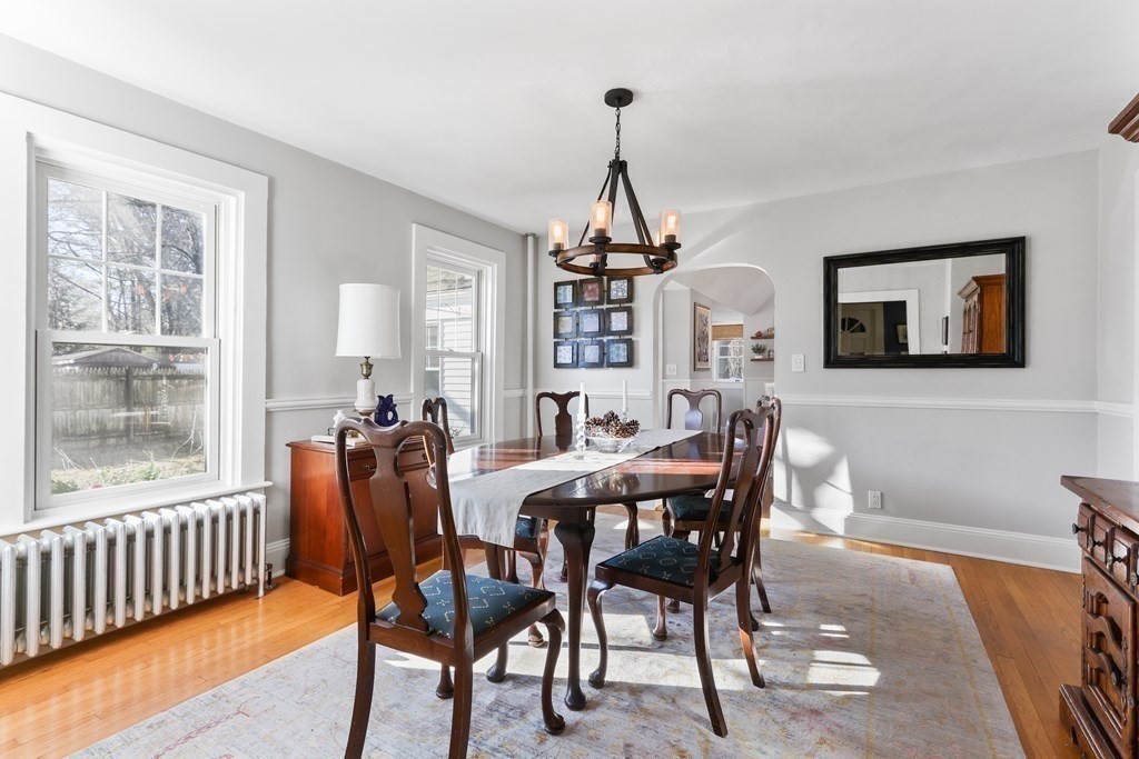 79 Kendall Lane Natick, MA 01760 - Photo 13 of 32 a view of a dining room with furniture window and wooden floor