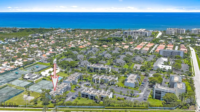 a view of a city with an ocean