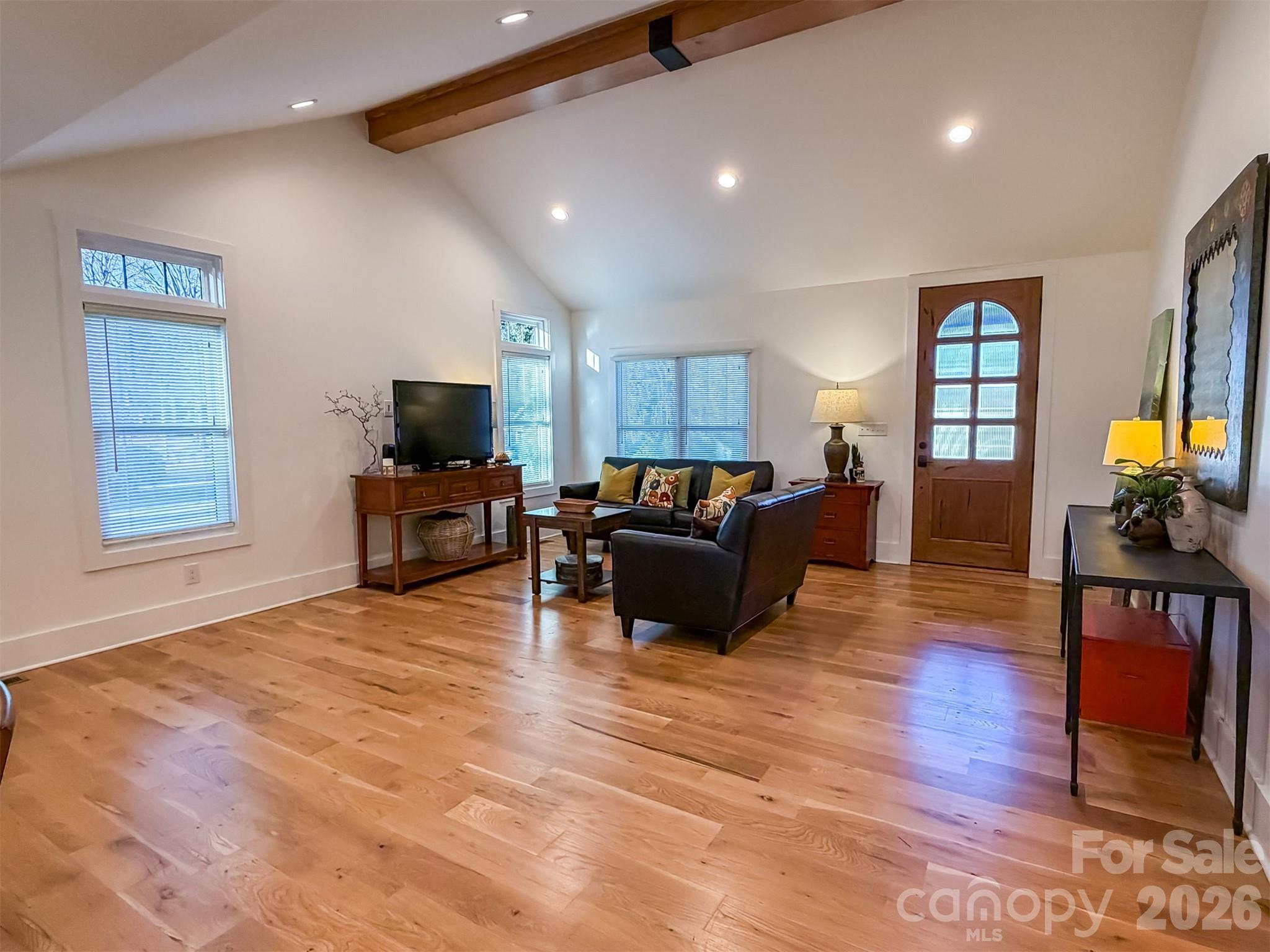 85 20th Avenue Northwest Hickory, NC 28601 - Photo 11 of 47 a living room with furniture and a flat screen tv