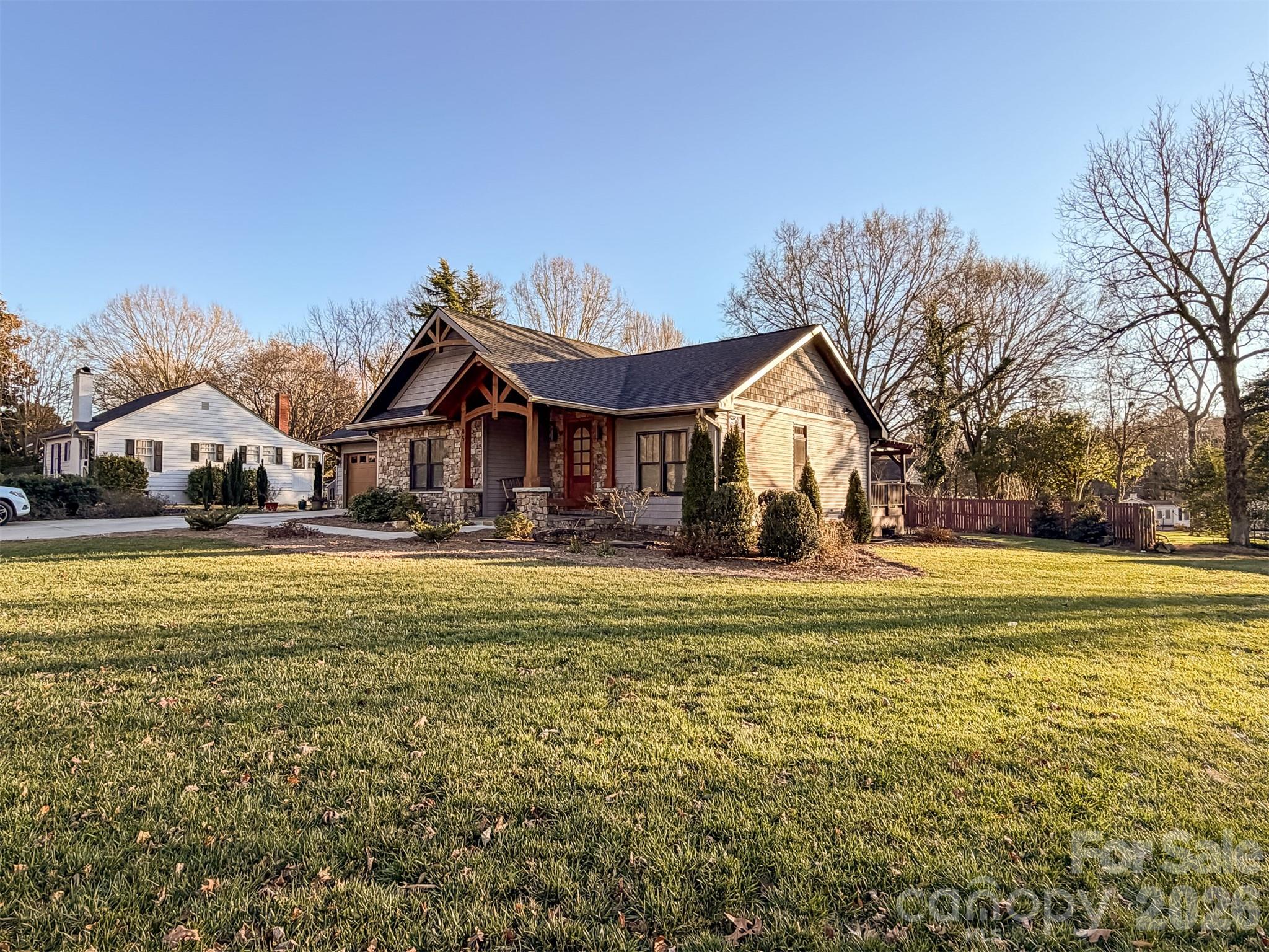85 20th Avenue Northwest Hickory, NC 28601 - Photo 45 of 47 a front view of house with outdoor space and swimming pool