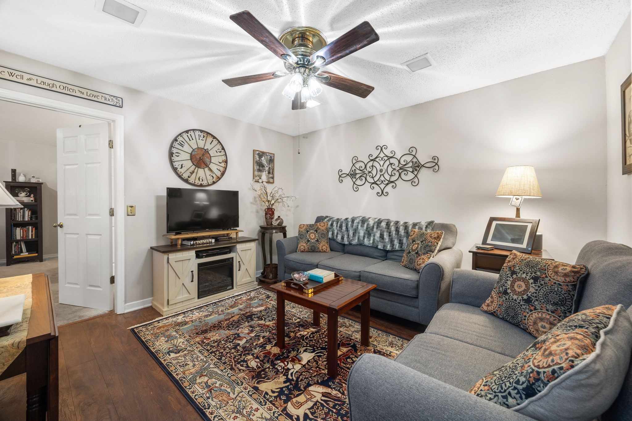 230 Harpers Mill Road Hermitage, TN 37076 - Photo 7 of 17 a living room with furniture a rug and a window