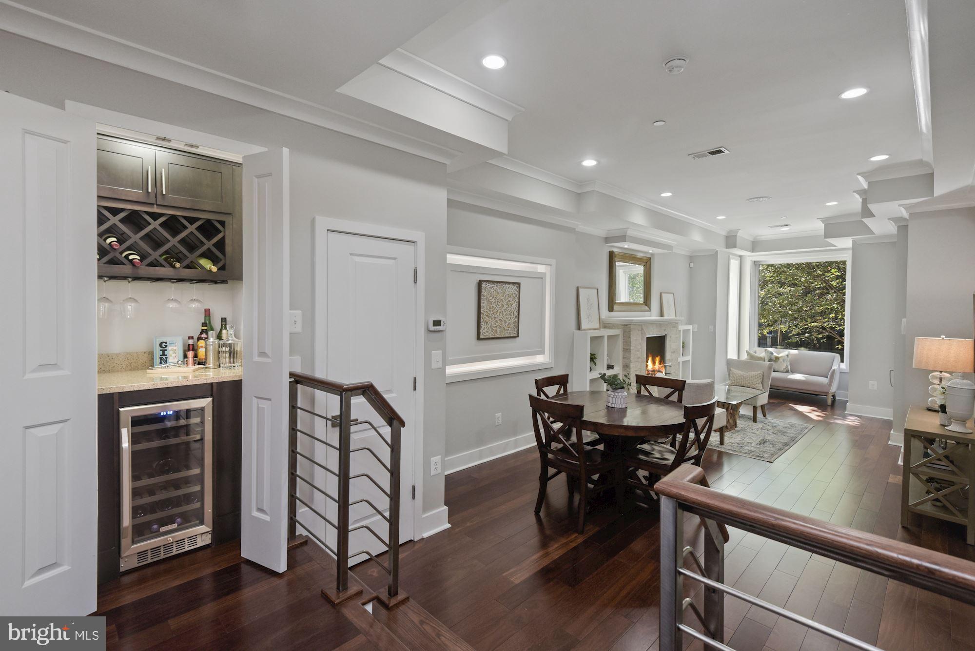 73 U Street Northwest, Unit 1 Washington, DC 20001 - Photo 9 of 30 a view of a dining room with furniture