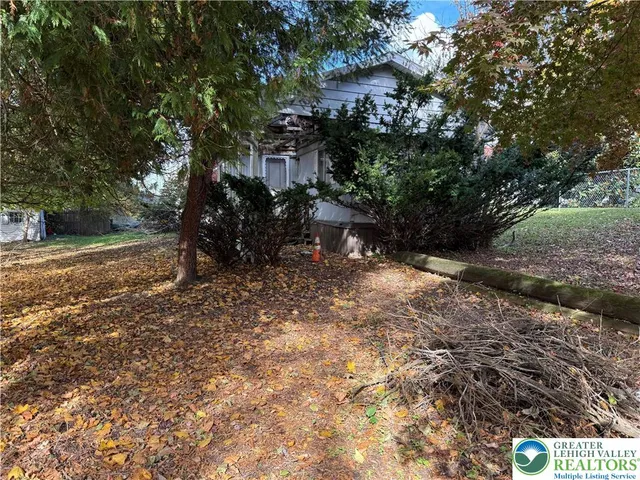a view of outdoor space and yard