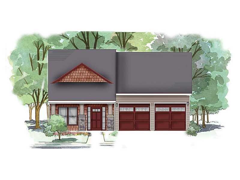 5029 Little Harbor Way Acworth, GA 30101 - Photo 4 of 5 a house view with a garden space