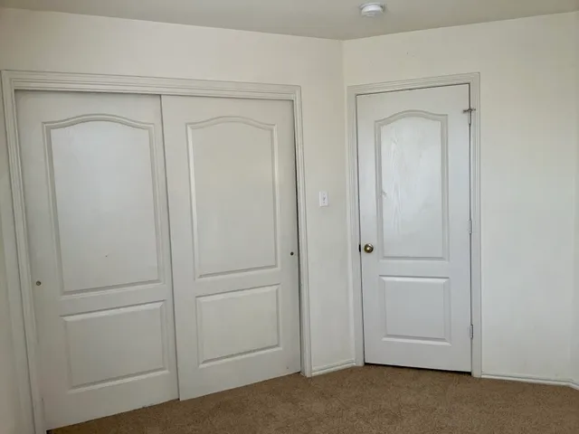 a view of closet area