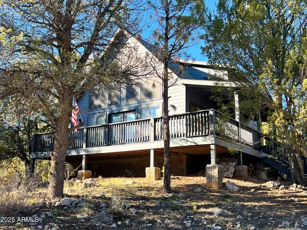 front view of house with a yard