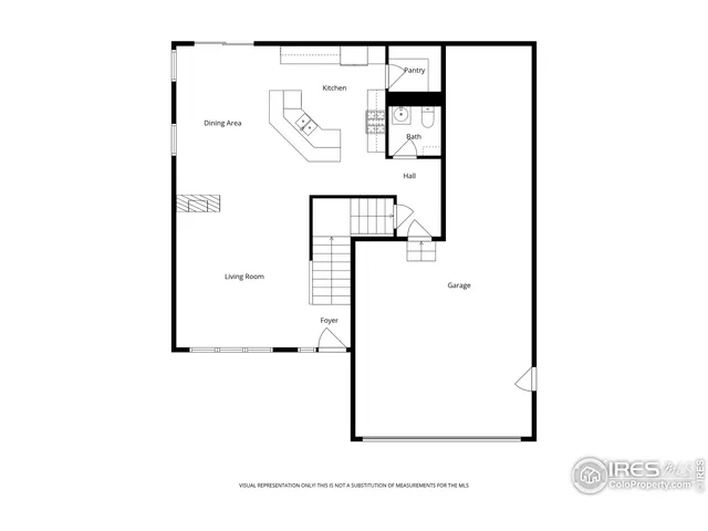 a picture of a floor plan