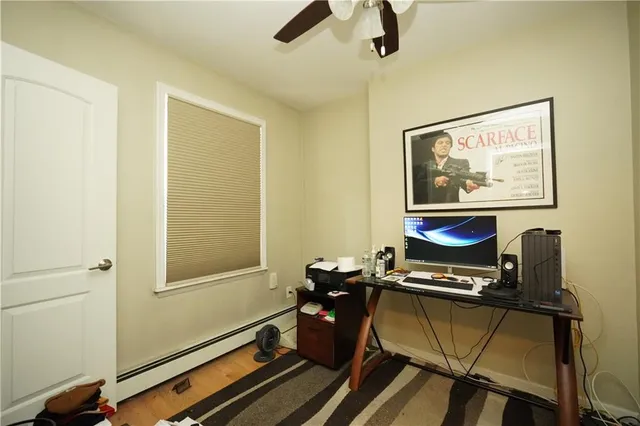 a room with musical instruments