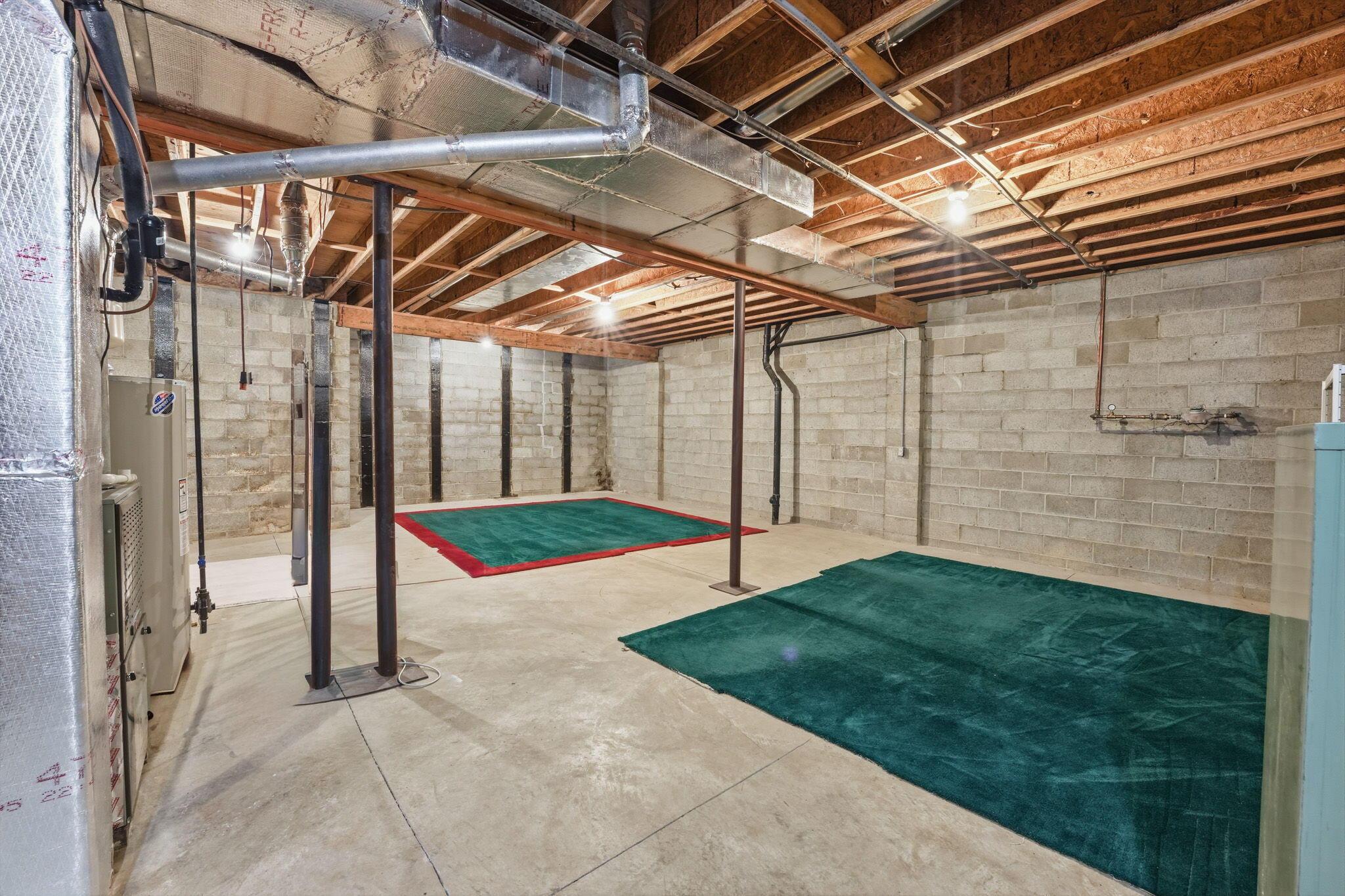 1159 Stone Run Lancaster, OH 43130 - Photo 43 of 53 Unfinished Basement with High Ceilings and Endless Potential.