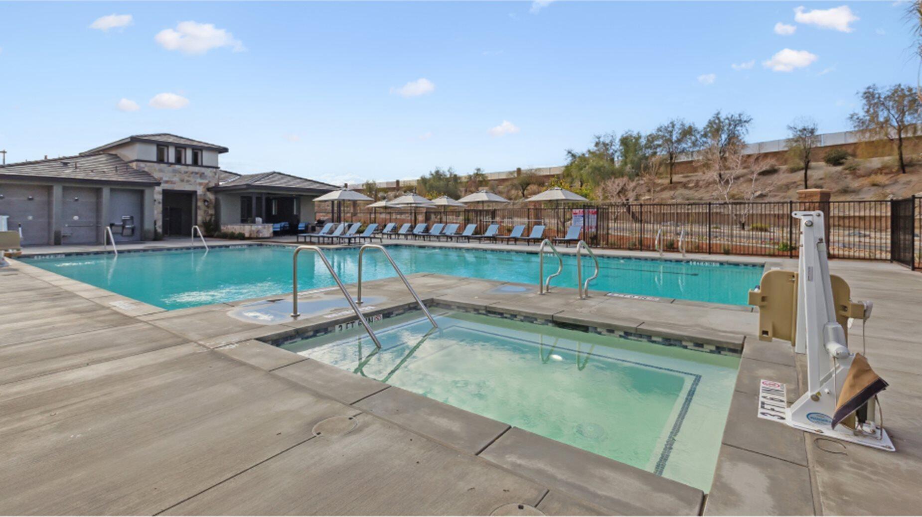 76273 Cornell Way Palm Desert, CA 92211 - Photo 13 of 16 a view of a house with a yard and sitting area