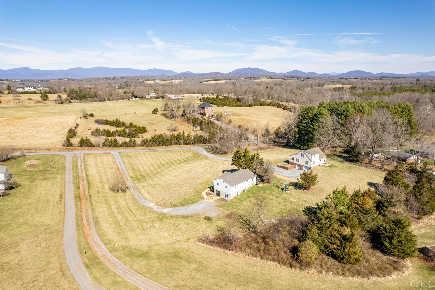 1077 Terrace View Road Goode, VA 24556 - Photo 50 of 54 a view of lake with mountain