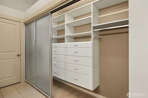 a view of closet