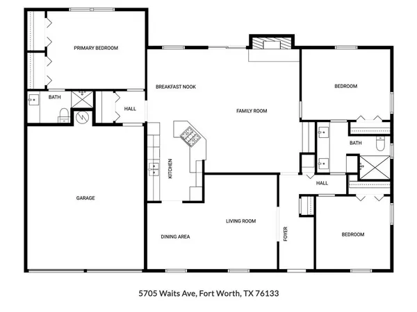 $270,000 | 5705 Waits Avenue, Fort Worth, TX 76133