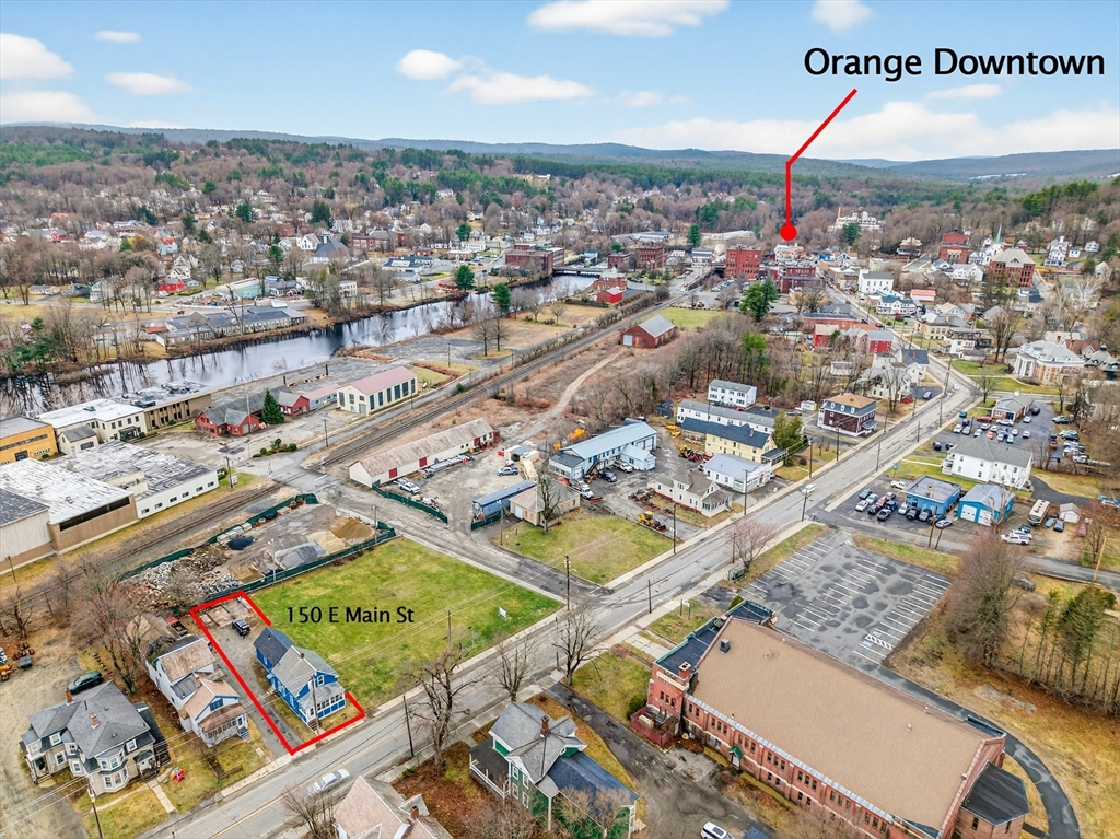 150 East Main Street Orange, MA 01364 - Photo 36 of 41 an aerial view of a city