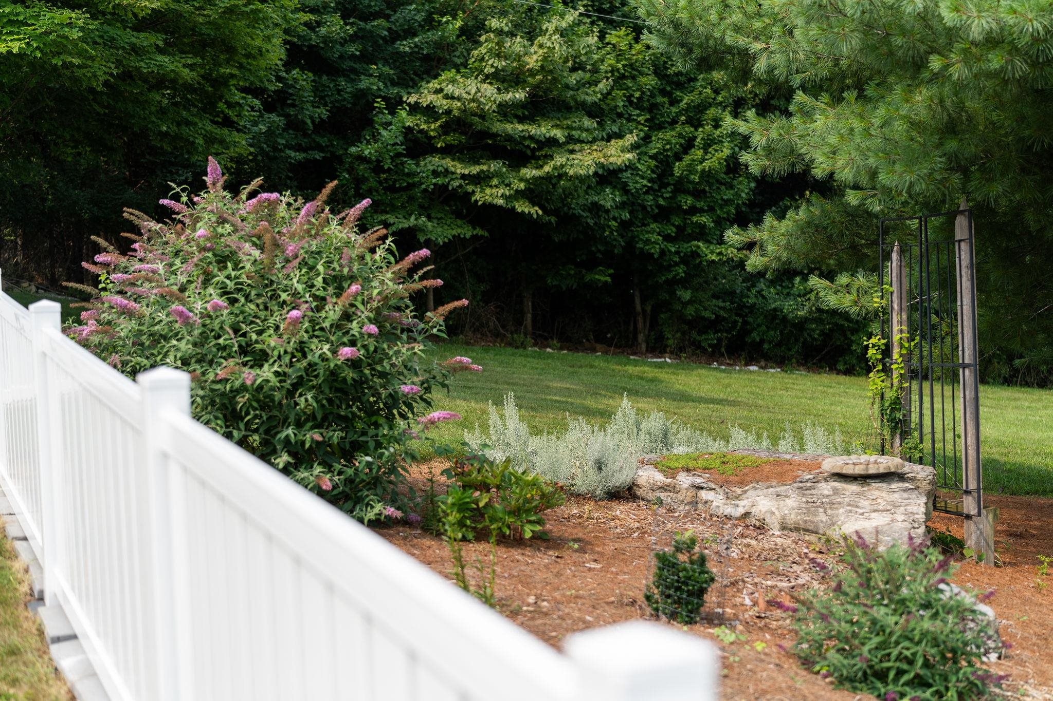 400 Quick's Mill Road Verona, VA 24482 - Photo 8 of 75 a view of a garden with flowers