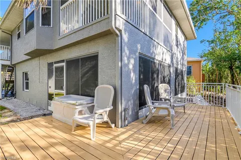 a patio view