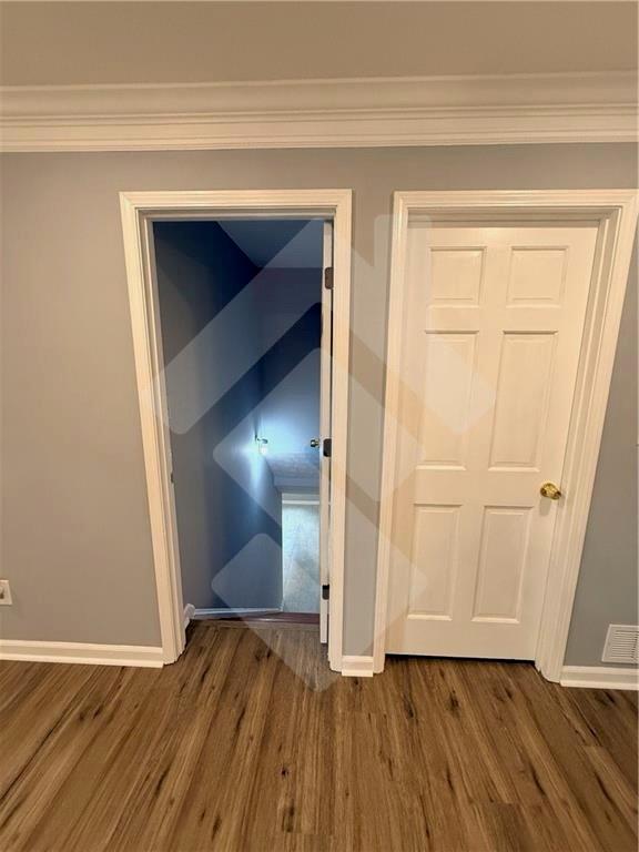 4502 Alder Lane Powder Springs, GA 30127 - Photo 45 of 64 a view of empty room with wooden floor