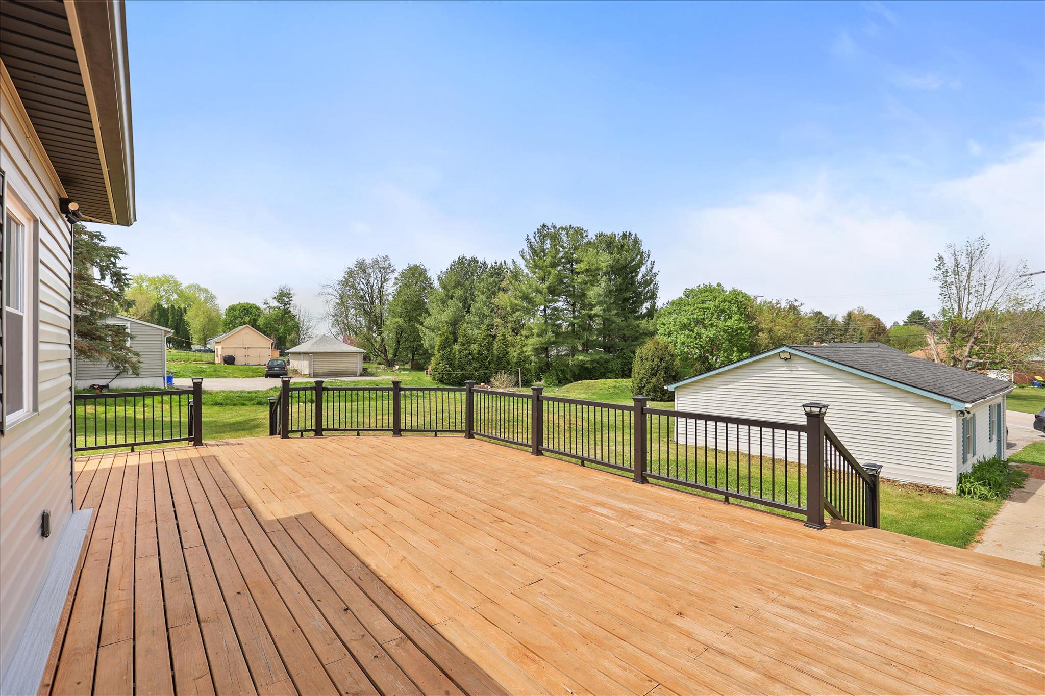 310 Hanover Road York, PA 17408 - Photo 39 of 56 a view of a deck with a yard