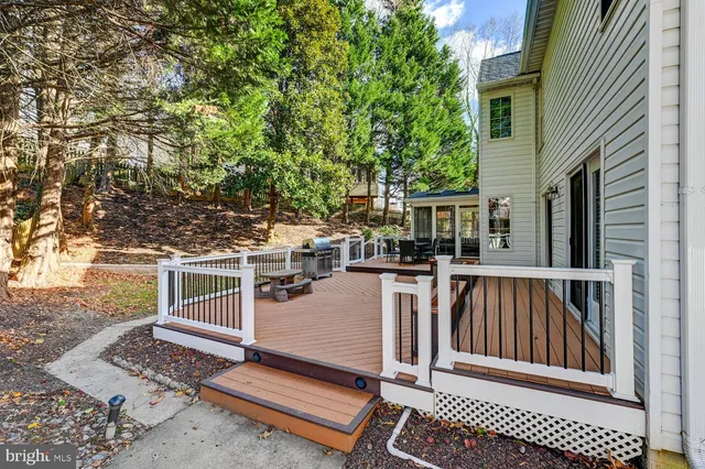 a view of a roof deck