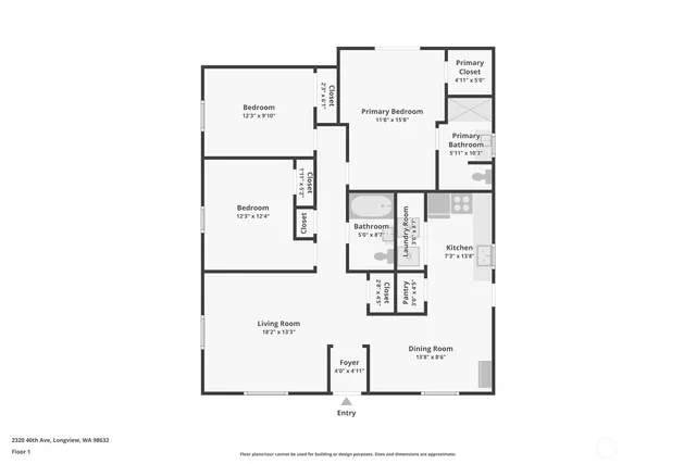 $305,000 | 2320 40th Avenue, Longview, WA 98632
