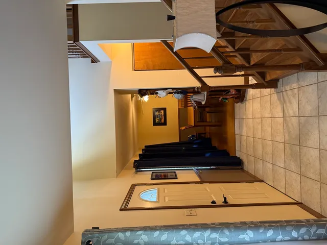 a room with storage and utility