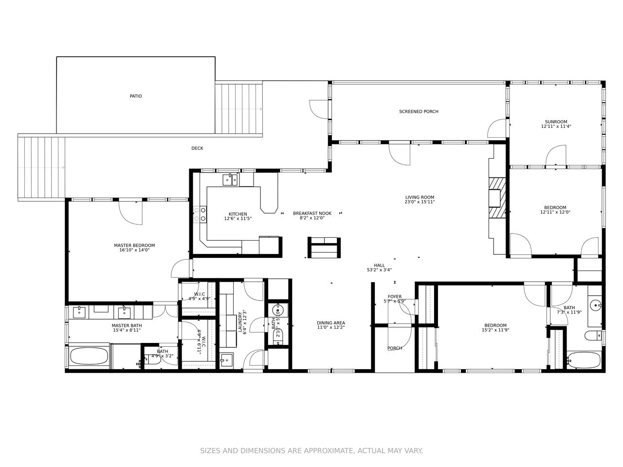 9225 Bay Point Drive Elberta, AL 36530 - Photo 50 of 50 Floor Plan