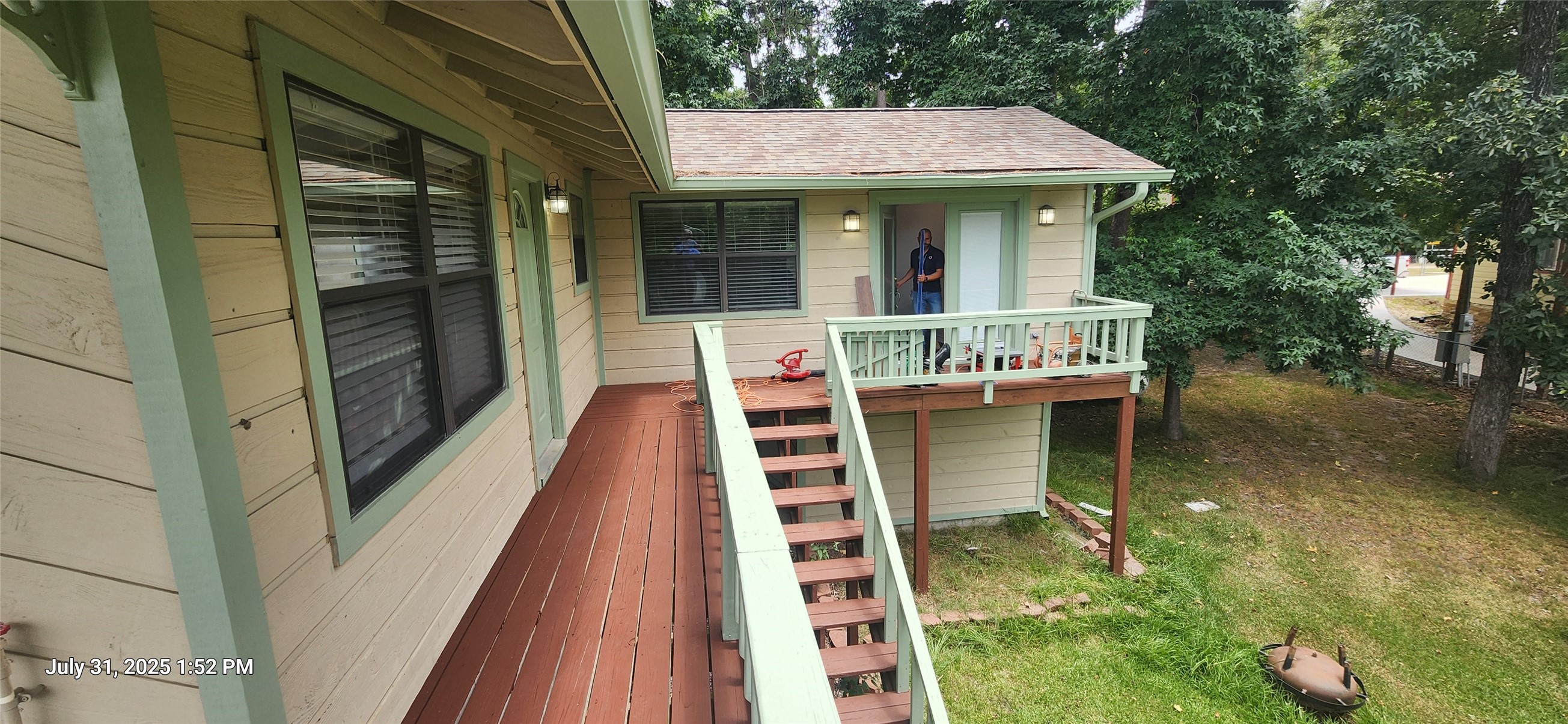 121 North Point Drive North Trinity, TX 75862 - Photo 12 of 37 a front view of a house with balcony