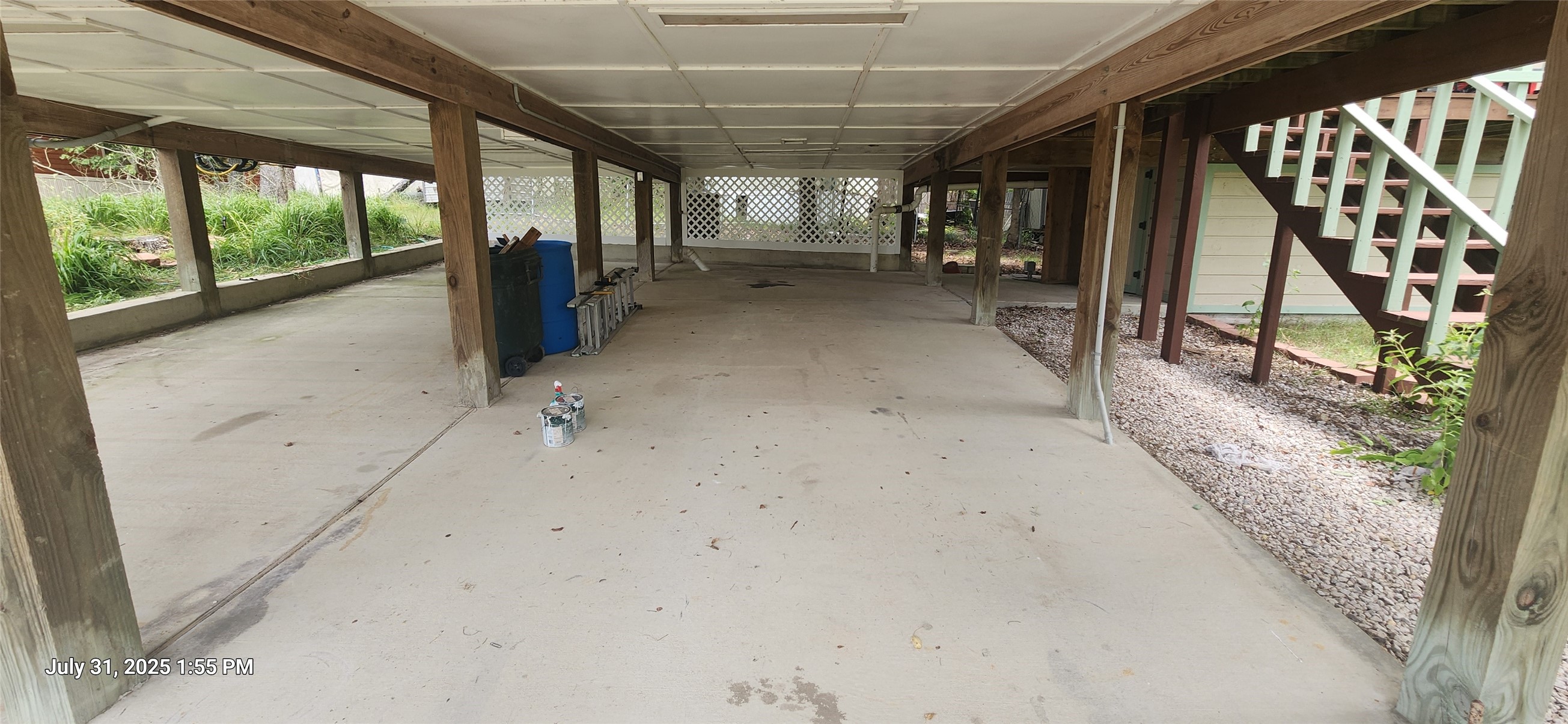 121 North Point Drive North Trinity, TX 75862 - Photo 15 of 37 an empty room with wooden floor and windows