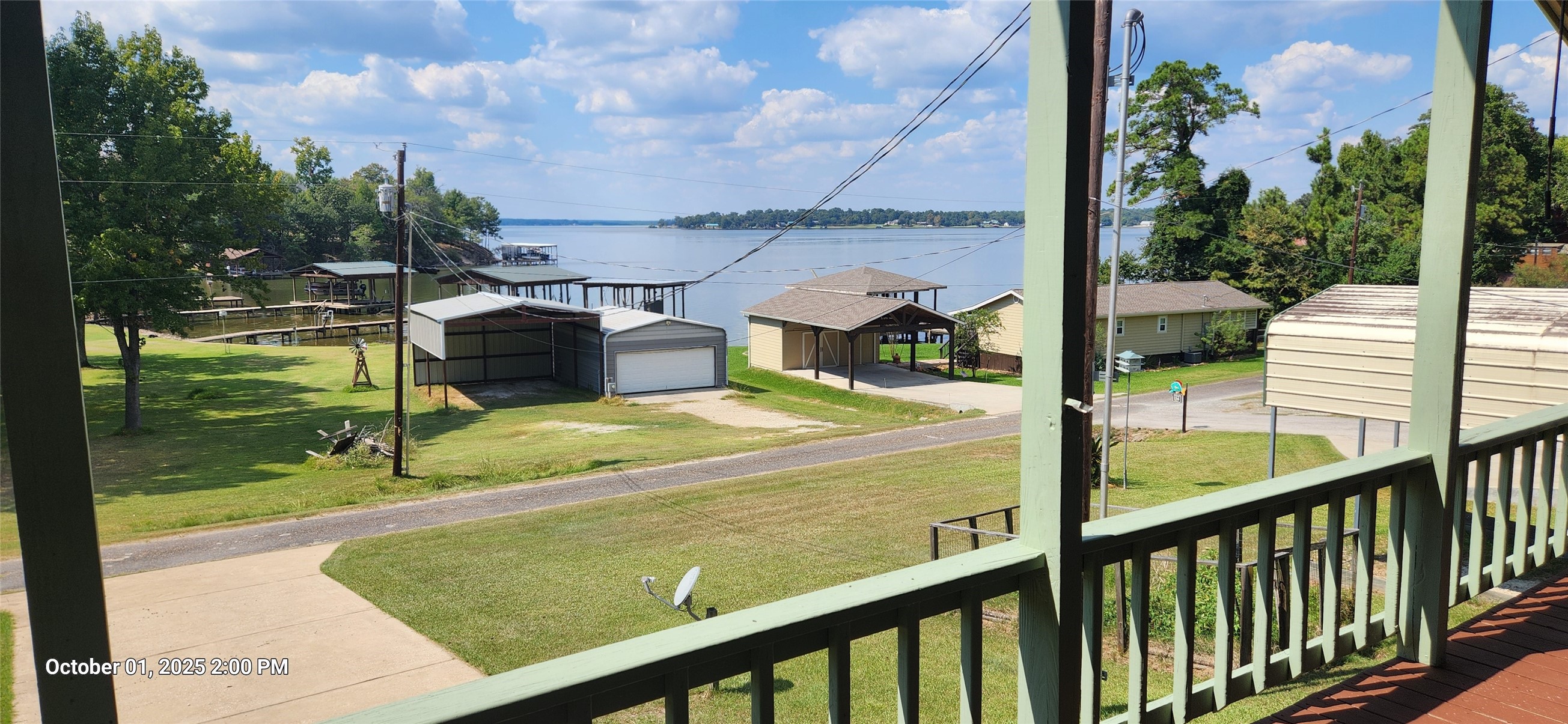 121 North Point Drive North Trinity, TX 75862 - Photo 4 of 37 a view of a balcony with yard