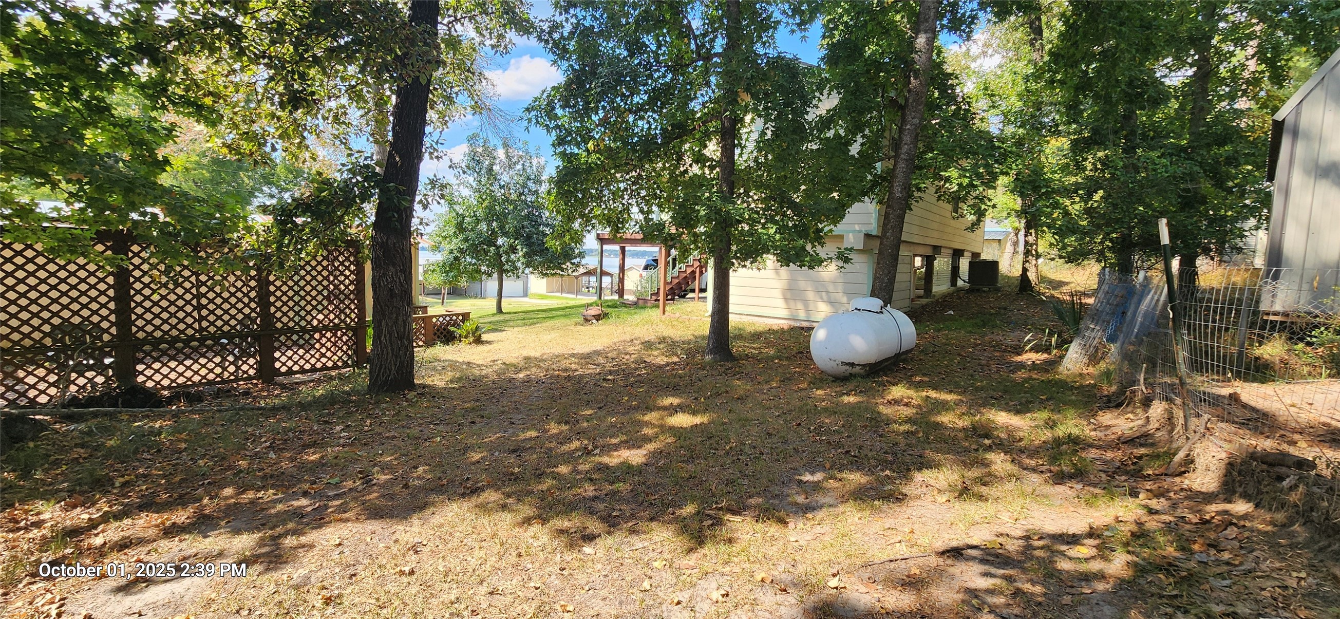 121 North Point Drive North Trinity, TX 75862 - Photo 10 of 37 a view of a yard with a tree