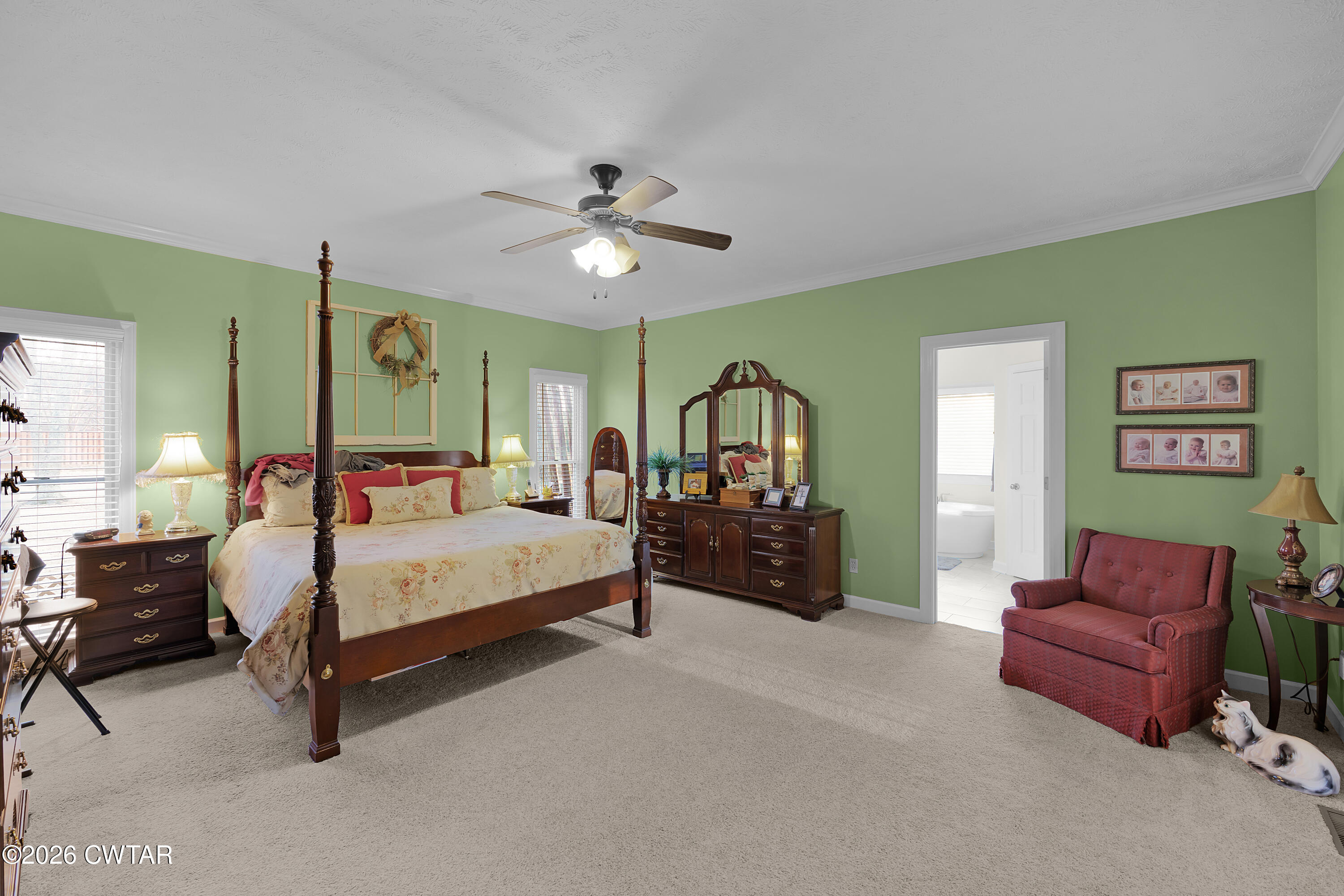 129 Pepper Tree Road Jackson, TN 38305 - Photo 17 of 35 a bedroom with a bed couch and window