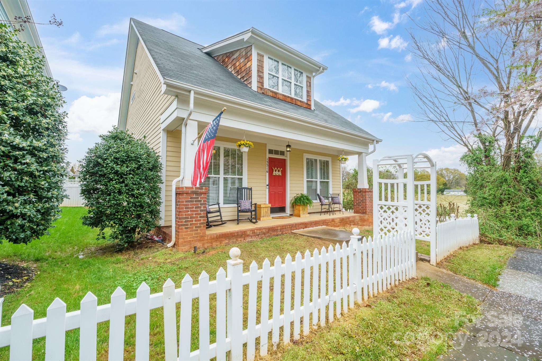 13516 Stumptown Road Huntersville, NC 28078 - Photo 35 of 37 a front view of a house with a porch