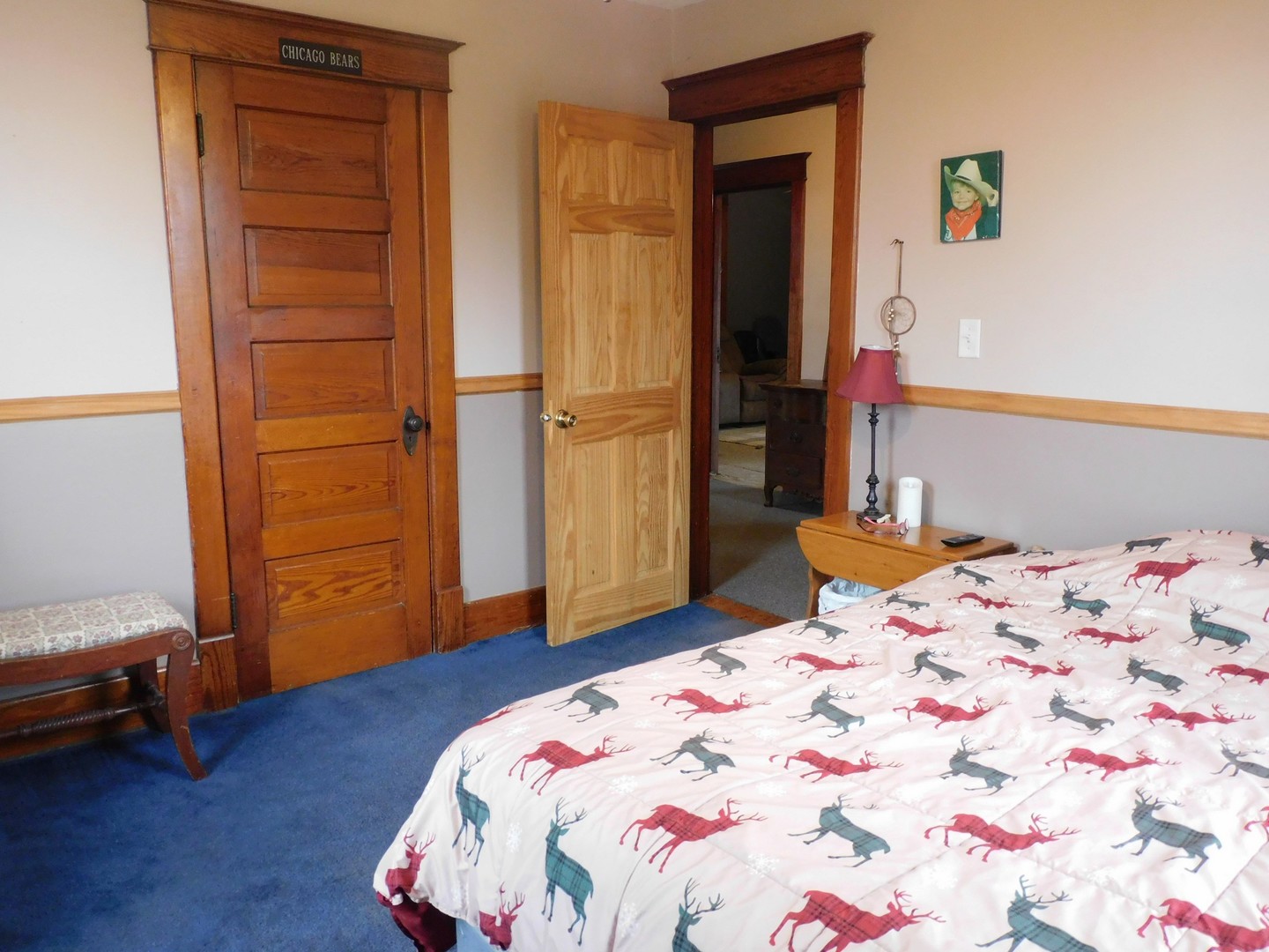 10797 West Fairmont Road Polo, IL 61064 - Photo 20 of 30 a bedroom with a bed and a dresser