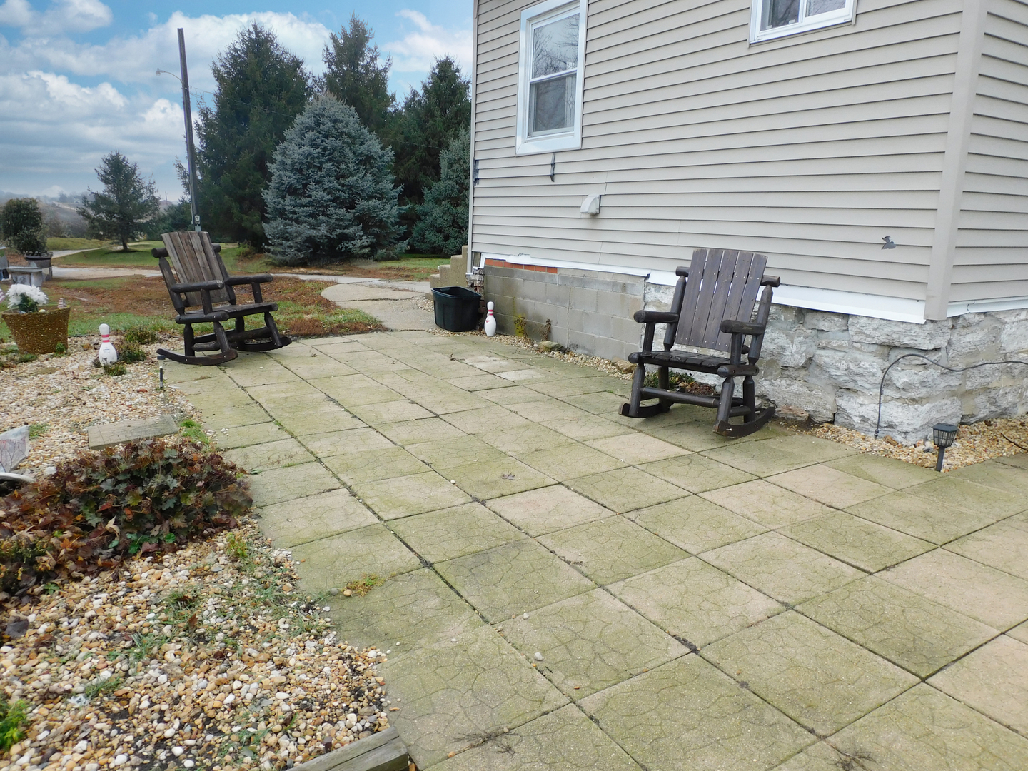 10797 West Fairmont Road Polo, IL 61064 - Photo 8 of 30 a view of a backyard with sitting area