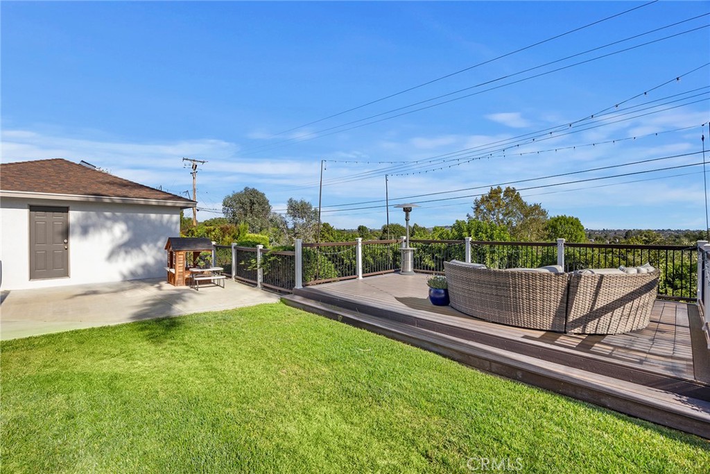 15914 West Road Whittier, CA 90603 - Photo 35 of 47 a view of a house with backyard and sitting area