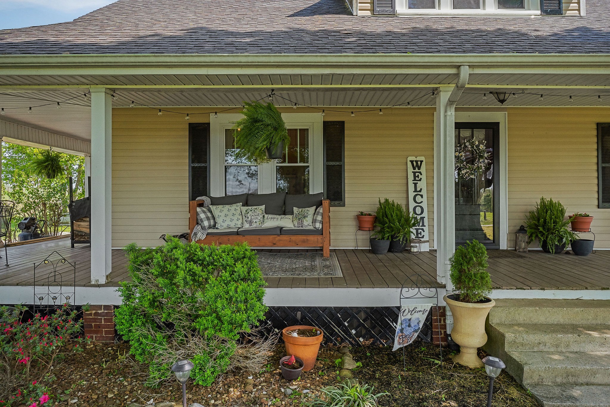 77 McAfee Lane Morrison, TN 37357 - Photo 30 of 39 a front view of a house with patio